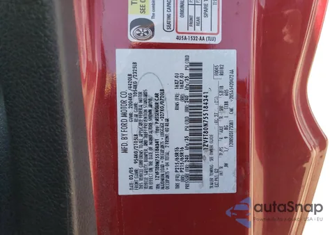 2005 Ford Mustang из США, поврежденный, VIN 1ZVFT80N755184341